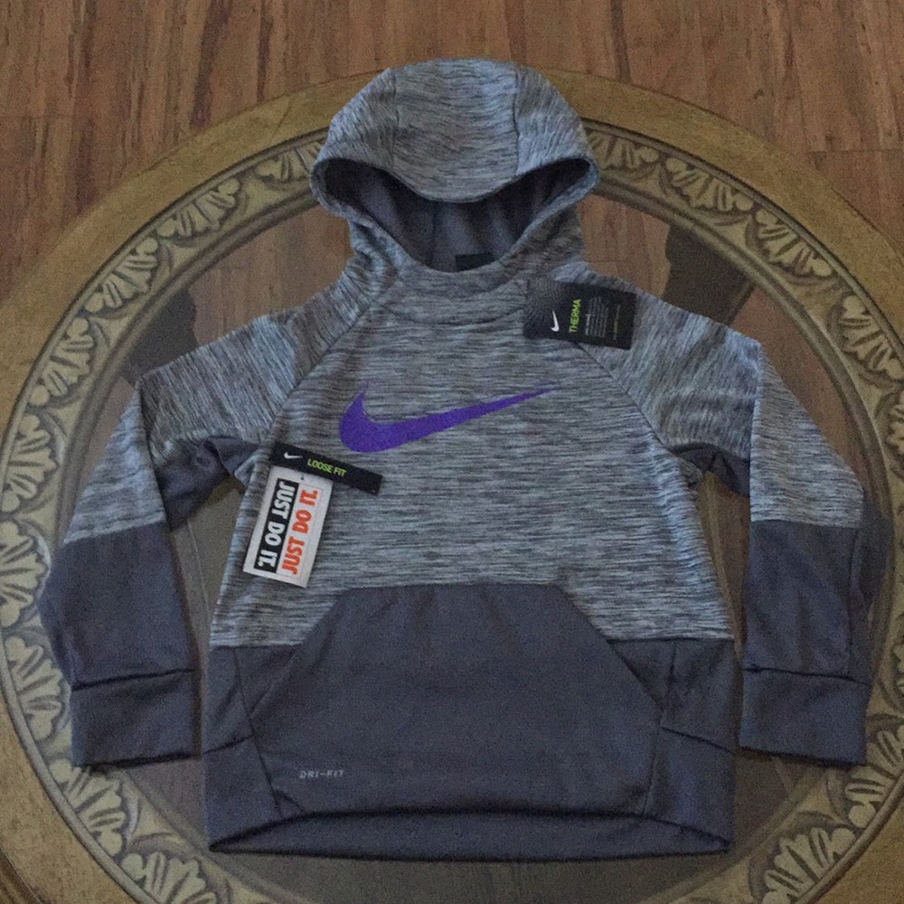 NIKE THERMA DRI-FIT (YS) BOYS HOODIE